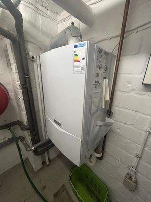 Raum mit der Gastherme