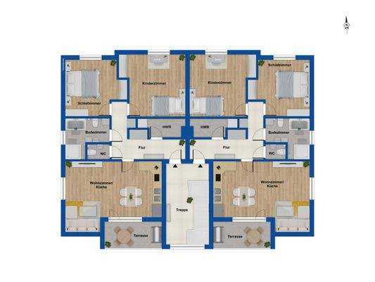 Grundriss Obergeschoss