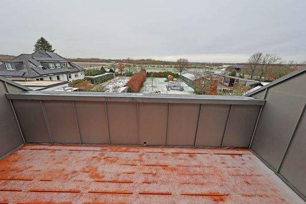 Balkon im Dachgeschoss