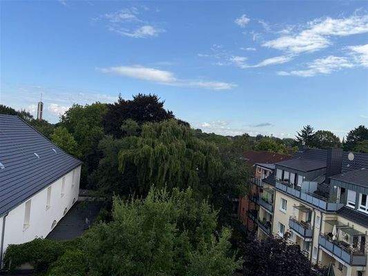 Ausblick Schlafzimmer