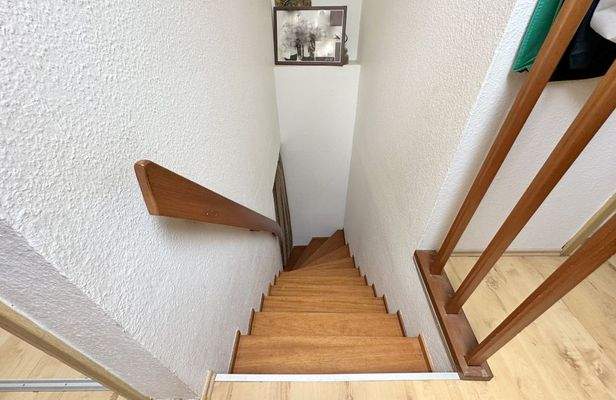 Treppenaufgang ins DG