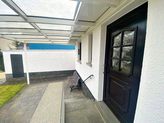 privater Eingangsbereich