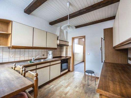 Kleine WE Blick in die Küche