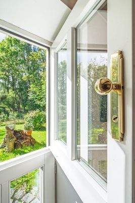 Reetdachhaus nahe der Nordsee