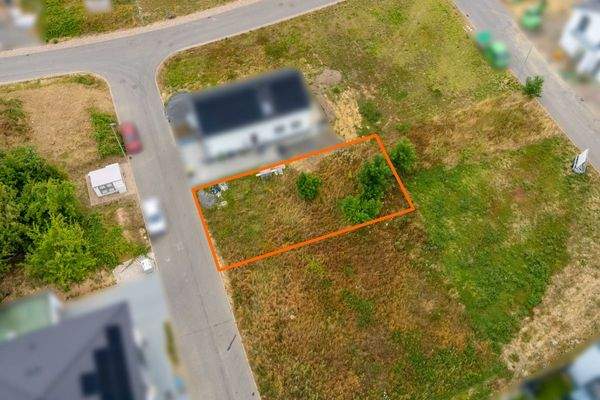 Luftansicht Flurstückmarkierung