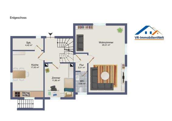 Grundriss Erdgeschoss