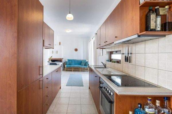 Kreta, Ag. Paraskevi: Tolle Wohnung in schöner Anlage mit Meerblick zu verkaufen