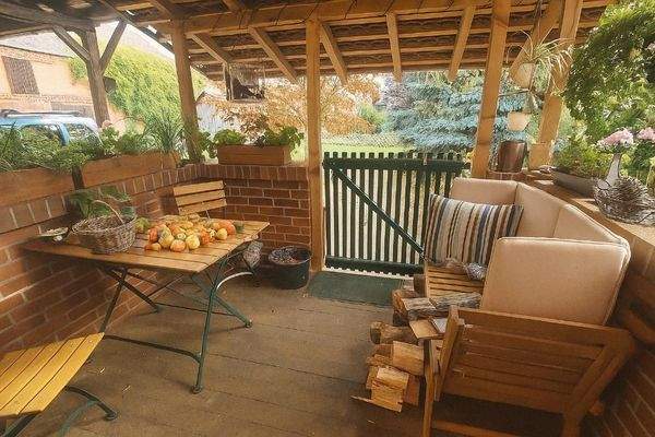 Terrasse an der Küche