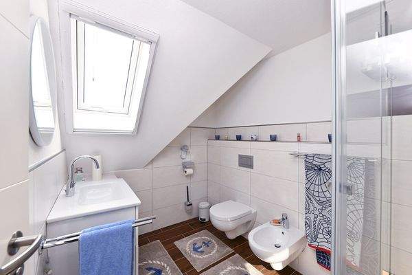 Duschbad im Obergeschoss