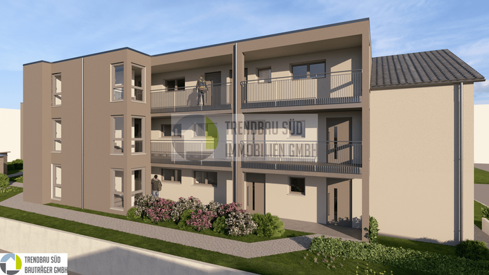 Färberbrühl, Mietingen_Visualisierung_MFH_2025-09-12_1 - Foto