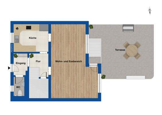 Grundriss Erdgeschoss