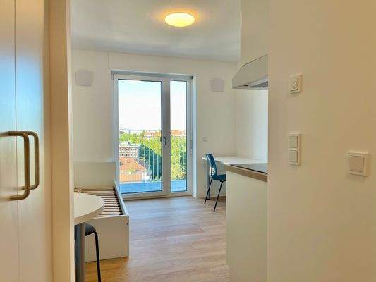 Apartment mit Fußbodenheizung