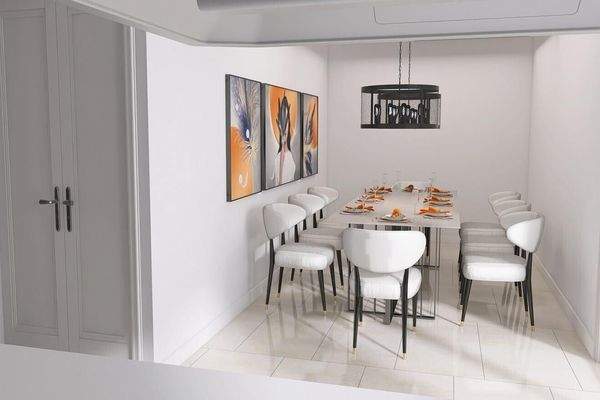 Einrichtungsbeispiel Essbereich