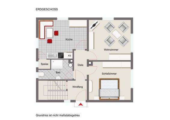 GRUNDRISS ERDGESCHOSS