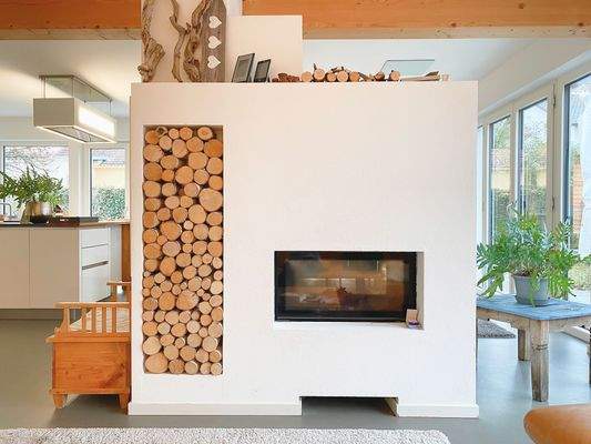 Gemütlicher Kamin
