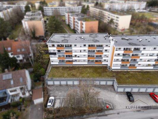 Außenansicht Balkone