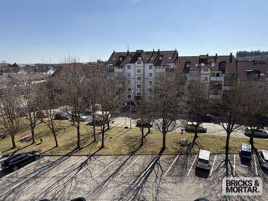 Ausblick auf den Parkplatz