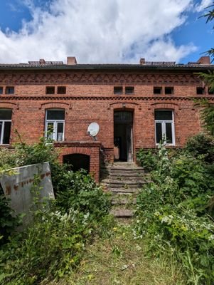 hintere Haustür