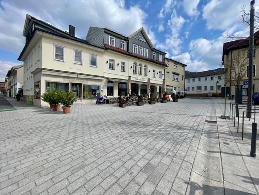 Schöne Umgebung direkt am neu gestalteten Marktplatz