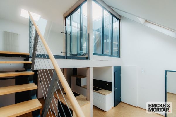Obere Etage mit Schlafbereich
