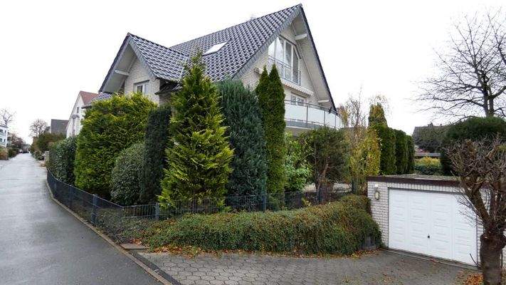 Ansicht von der Straße