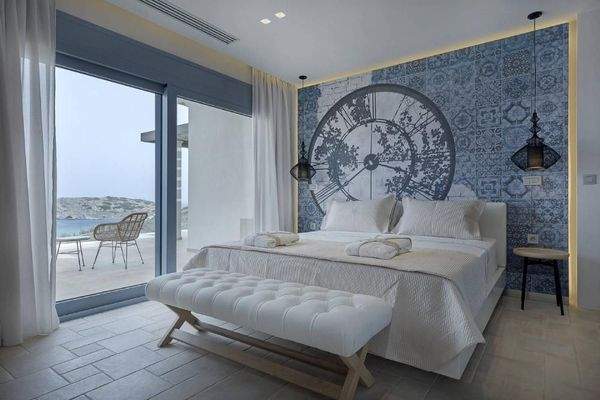 Kreta, Mochlos: Traumhafte Luxusvilla in einer ruhigen Bucht zum Verkauf