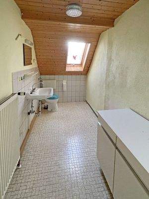 WC Dachgeschoss
