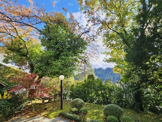 Ausblick von der Terrasse