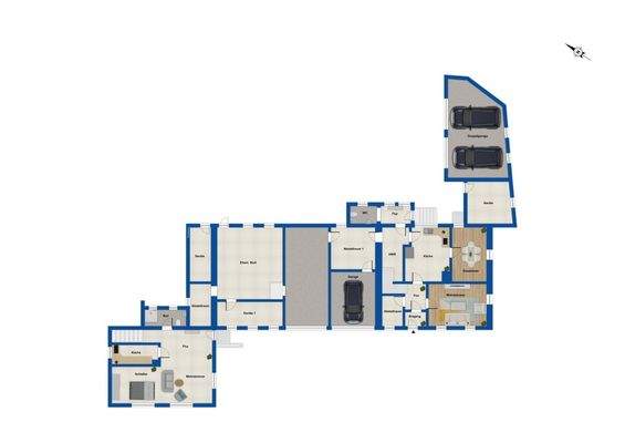 Grundriss Obergeschoss