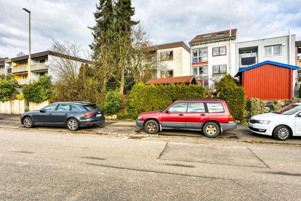 Hausansicht S-W &amp; Straße