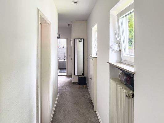 Flur zu den Schlafräumen