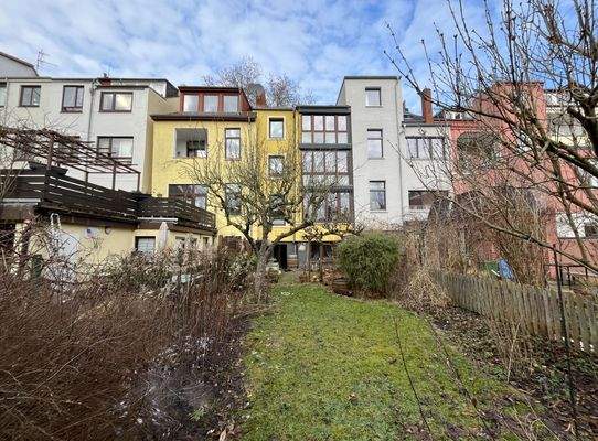 rückwärtiger Gartenblick