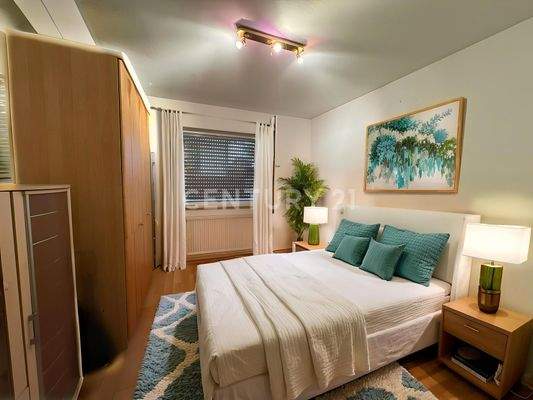 Schlafzimmer - Einrichtungsbeispiel