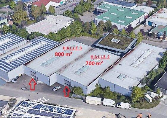 HALLE 3 + 2 SÜD Zufahrt