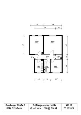 WE 16_Grundriss bemaßt