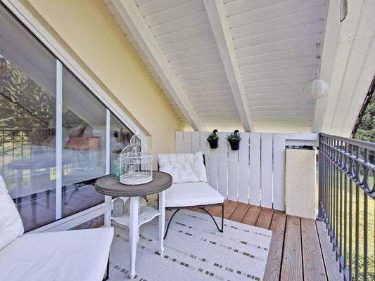 Balkon am Schlafzimmer