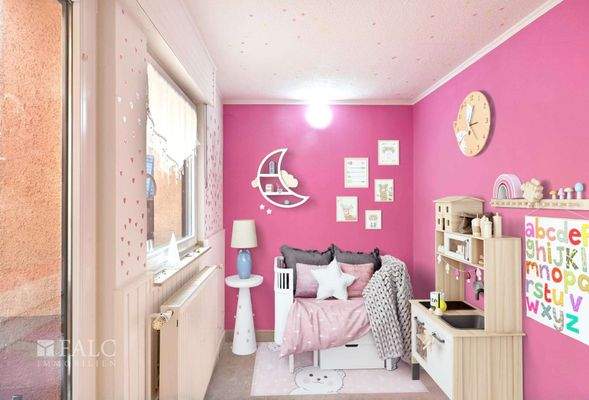 Kinderzimmer WE 4 (virtuell bearbeitet)