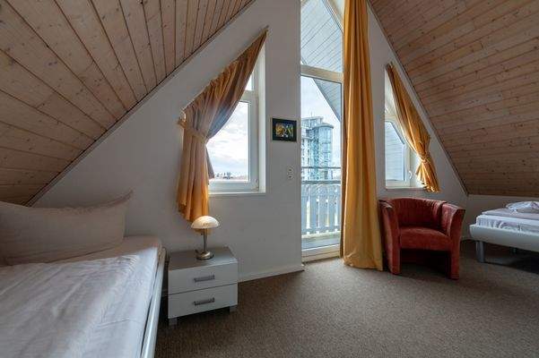 Kap Deck OG Schlafzimmer zur Müritz