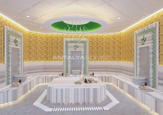 Sea View Flats in a Complex with Swimming Pool in Alanya Oba