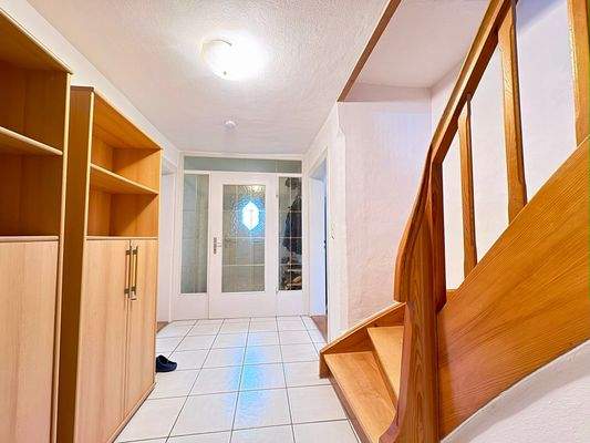 Flurbereich mit Windfang