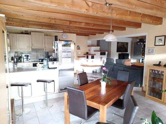 Wohnküche mit Insel