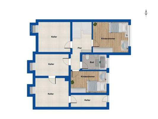 Grundriss Untergeschoss