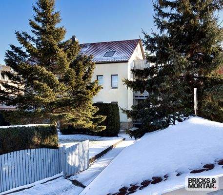 Blick von der Straße 