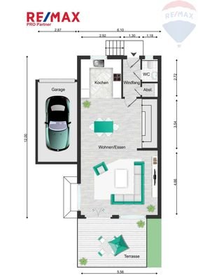 Grundriss Erdgeschoss 