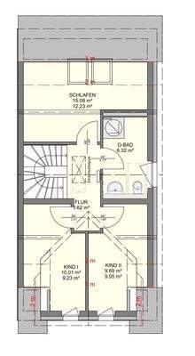 Grundriss Dachgeschoss