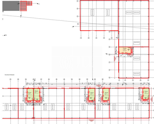 Grundriss Gewerbeeinheiten