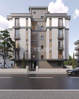 Apartments with En-Suite Bathrooms in a Complex in Antalya