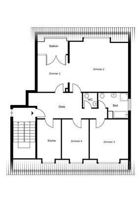 Grundriss - nicht maßstabsgetreu