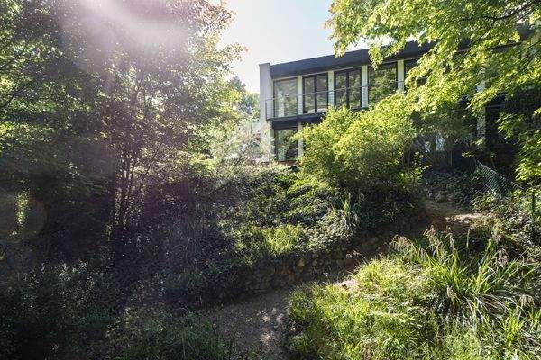 Rückseite des Hauses mit Zugang zum Pegnitzgrund