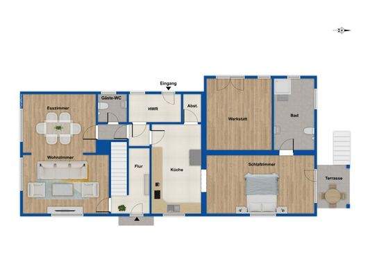 Grundriss Erdgeschoss